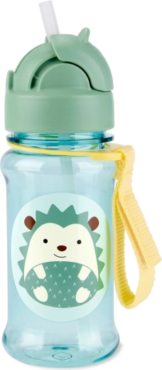 Skip Hop Zoo тританова бутилка със сламка таралеж 355 мл