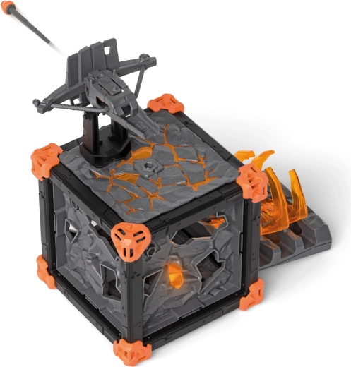Cave defense: rotating crossbow with shooting function