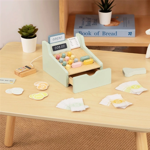 Плъзгащо се чекмедже и цветни бутони