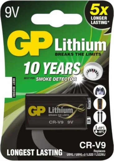 Lithium battery GP 9V