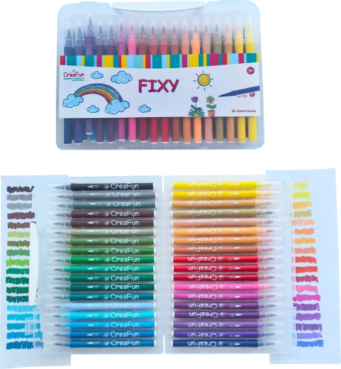 Флумастери CreaFun – 36 цвята
