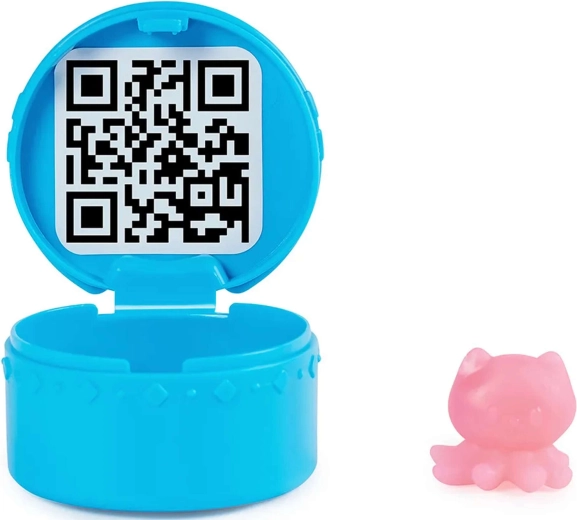 Котешка пратка с изненада и QR код