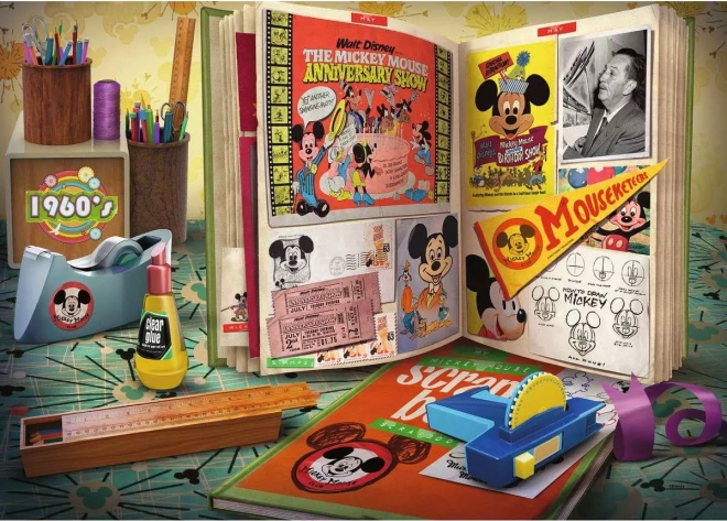 Пъзел Ravensburger Disney Mickey – 60-годишнина, 1000 части