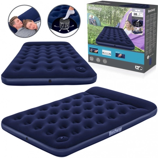 Bestway надуваем двоен матрак Air Mattress Full 191 × 137 × 28 cm с интегрирана помпа