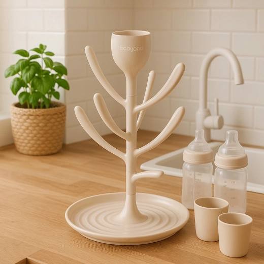 Drying for up to 8 bottles and small accessories