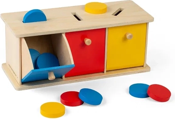 Bigjigs Toys сортираща кутия по цветове