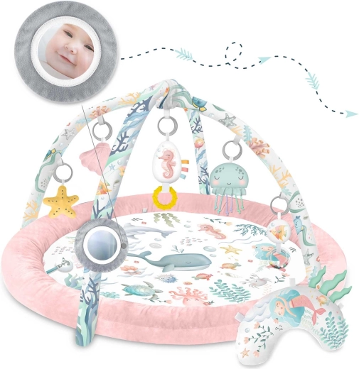 Подпираща възглавничка за удобен tummy time