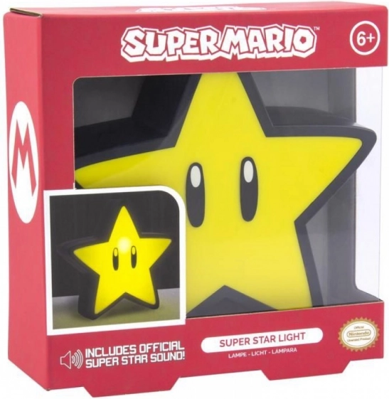 Лампа Super Mario Super Star