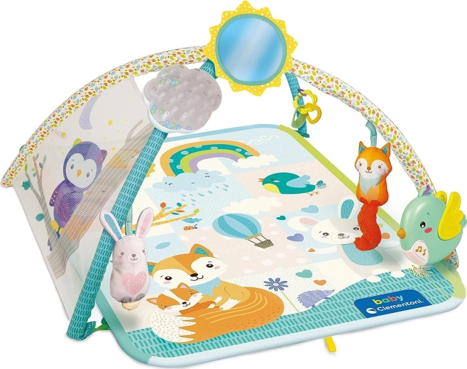 Soft play mat with play gym BABY CLEMENTONI Play with me