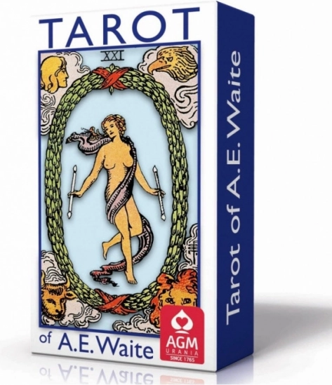 Тарот карти A.E. Waite Pocket Tarot Blue