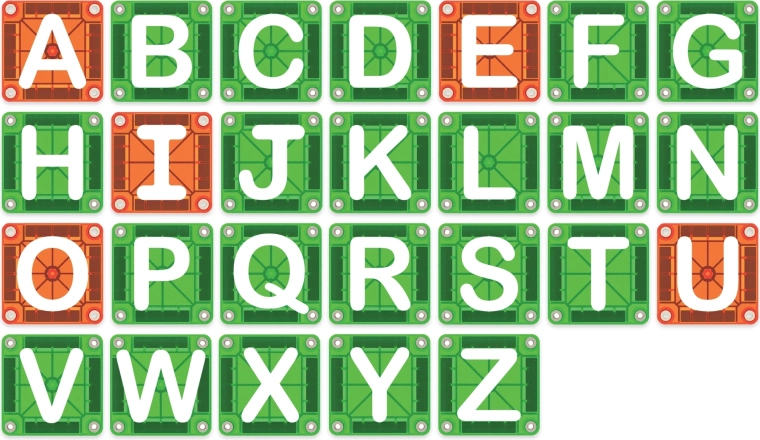 Letters for playful learning