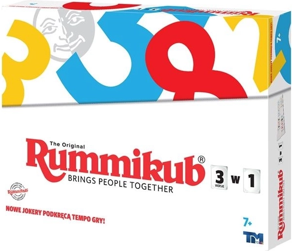 TMT Rummikub 3v1 настолна игра