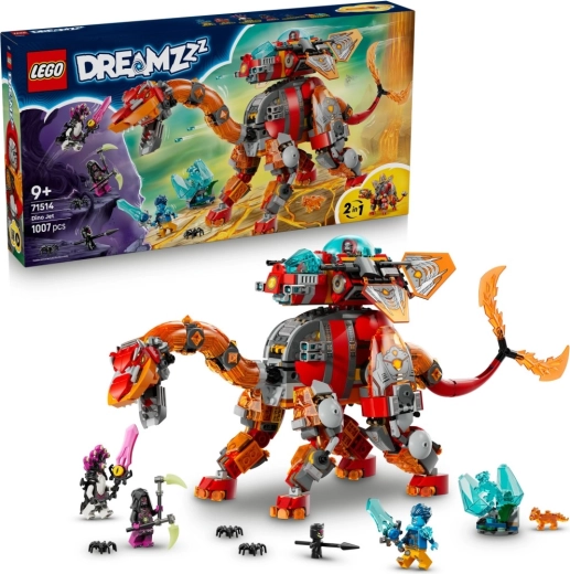 LEGO DREAMZzz динозавърски изтребител 71514 – преобразяем роботизиран динозавър 2в1