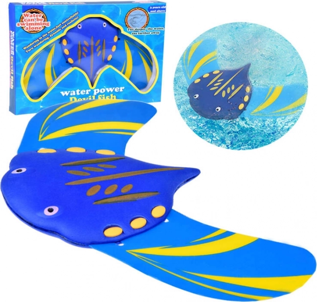 Plush Stingray – water toy for bath and pool