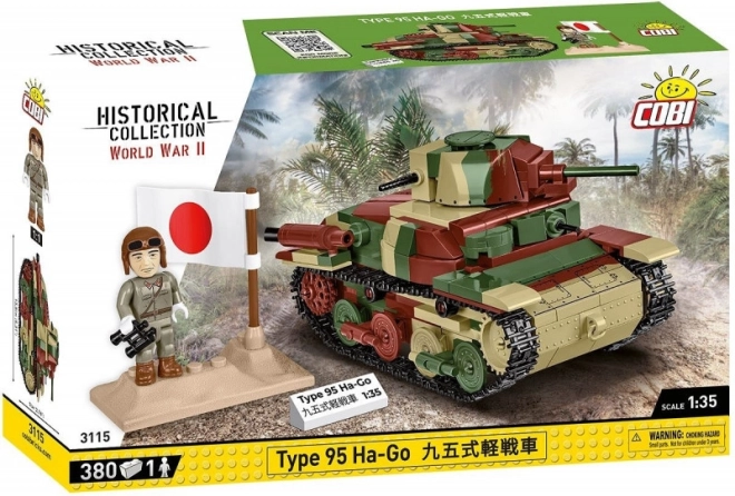 TYPE 95 HA-GO Tank Building Set 1:35 by COBI