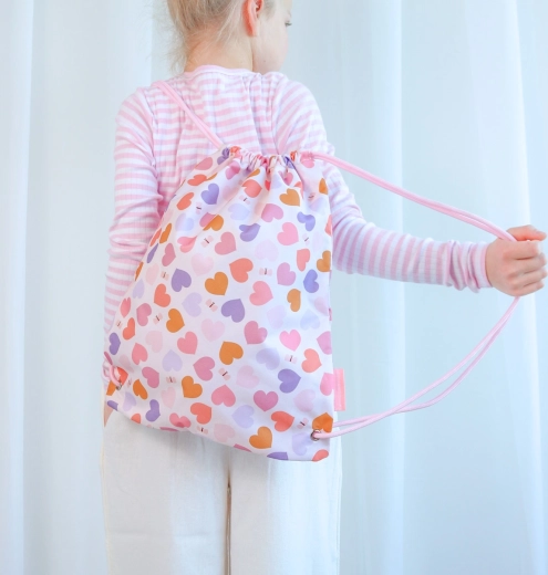 Lightweight drawstring backpack