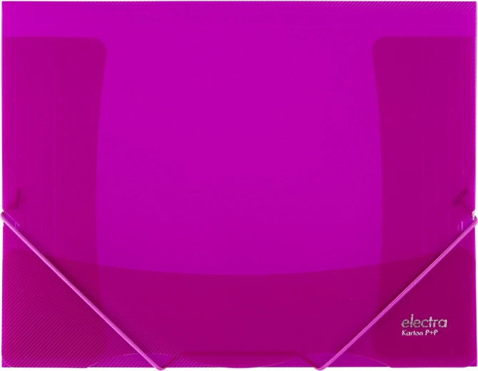 Electra Elastic-Band Folder Pink A4