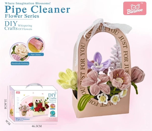 Creative DIY Flower Bouquet Craft Kit for Kids