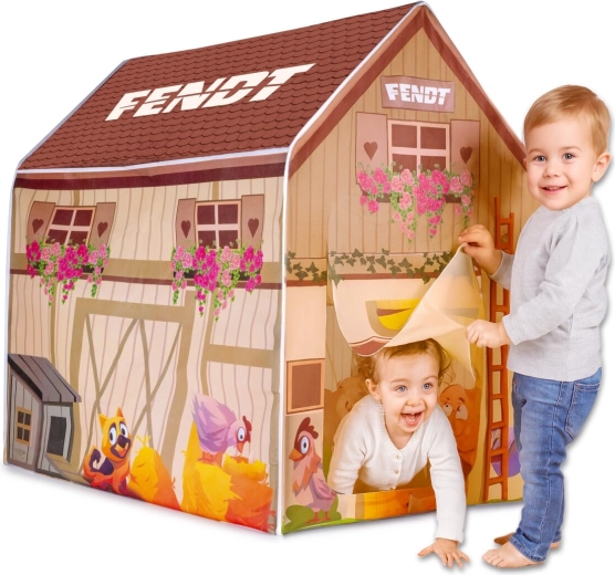 Детска палатка за игра Fendt ферма