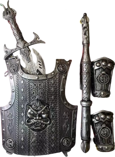Large children's knight set – 5 pieces