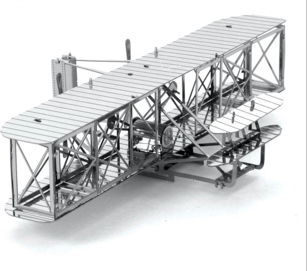 3D Puzzle Wright Brothers' Airplane by Metal Earth