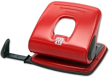 SAX 418 Hole Punch Red