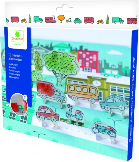 Pockets shrink film – vehicles creative set