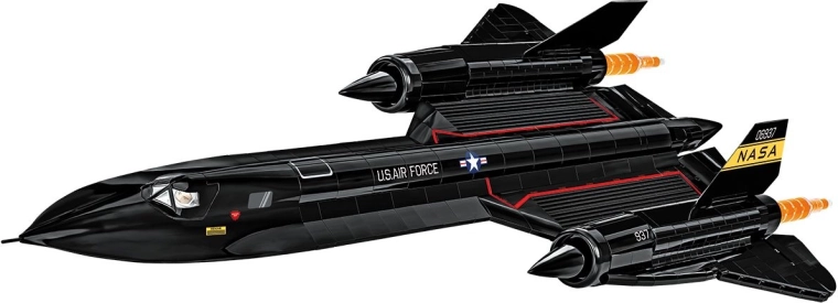 Иконичният SR-71 в мащаб 1:48 и с отличителни принтове