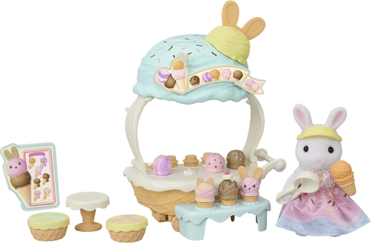 Sylvanian Families щанд за сладолед с фигурка