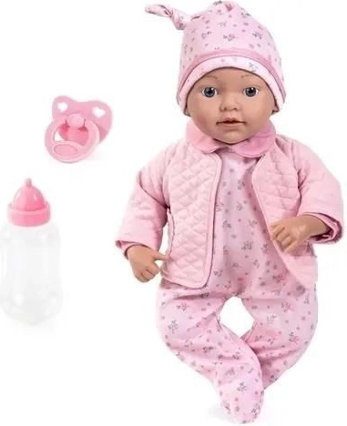 Реалистична reborn кукла Bayer с аксесоари, 38 см