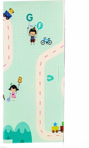 Двустранен дизайн: панди и пътища