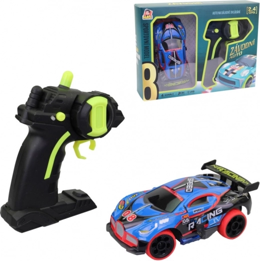 RC състезателна кола 2,4 GHz 1:32 с LED, 13 см