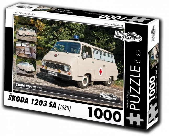 Puzzle Retro-Cars Škoda 1203 SA 1000 pieces