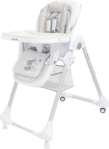 Столче за хранене BABY MIX Infant, сиво