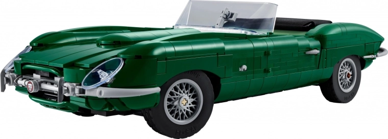 Иконичният Jaguar E‑Type като изложбен модел