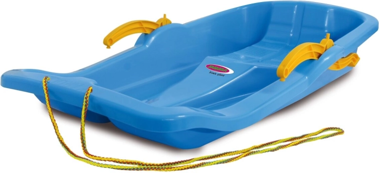 Snow Play Karol sled 80 cm blue with brakes