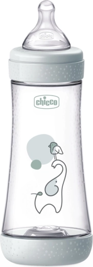 Chicco Perfect5 anti-colic baby bottle 300 ml, fast flow 4m+ - 1 piece