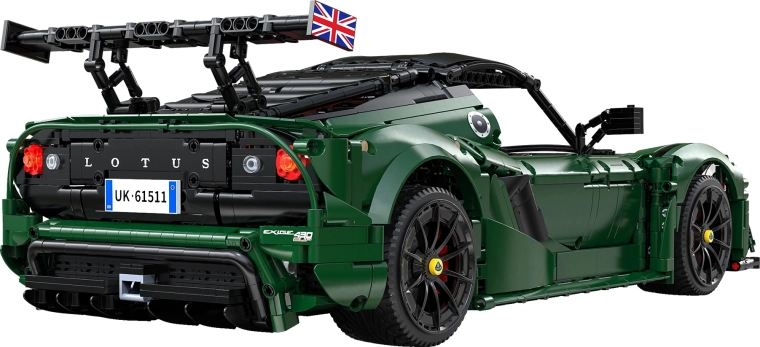 Емблематичен дизайн на LOTUS в мащаб 1:8