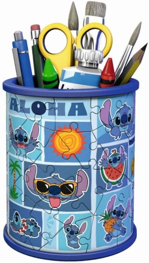DISNEY Stitch Pencil Holder – plastic puzzle
