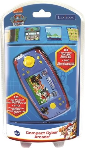 LEXIBOOK Compact Cyber Arcade Pocket Gaming Console PAW Patrol with 75 Games