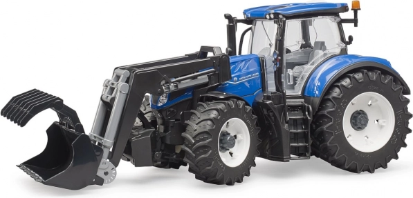 Трактор Bruder New Holland T7.315 с челен товарач
