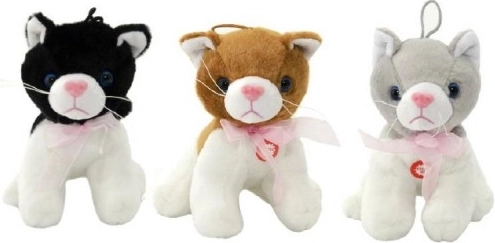 Plush Cat Toy with Sound