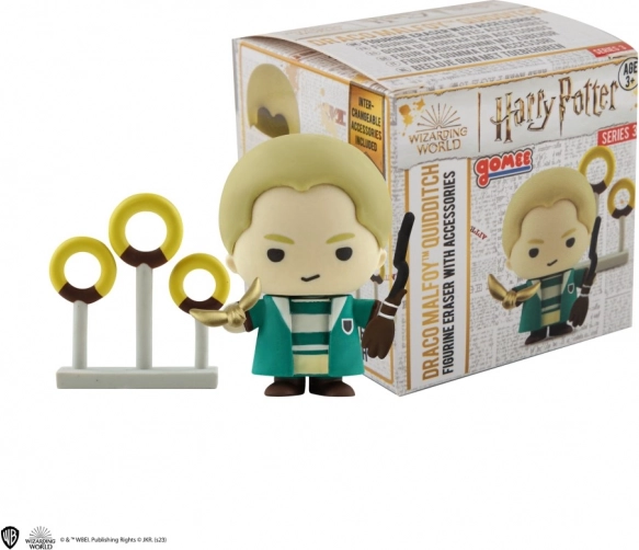 Harry Potter rubber figure - Draco Malfoy as Seeker