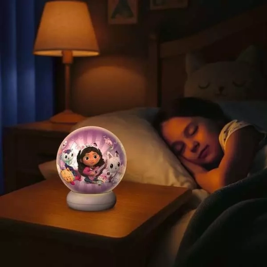 Night Edition: the finished sphere as an LED lamp