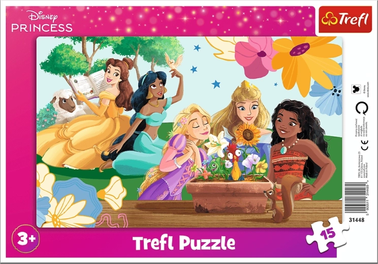 Пъзел Trefl Disney Princess: Силата на усмивката, 15 части