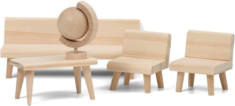Perfectly matches Lundby dollhouses