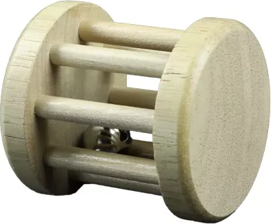 Rolls on the floor and encourages movement