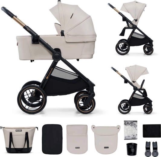 Kinderkraft Nea 2 2-in-1 stroller, beige
