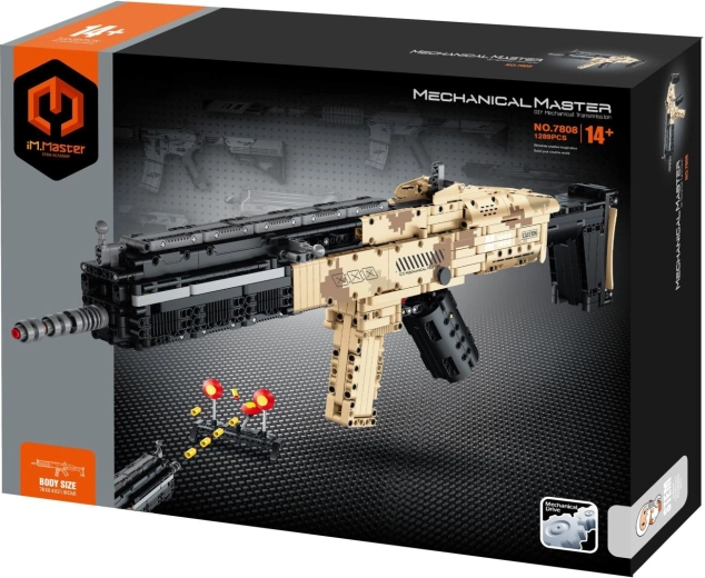 iM.MASTER Automatic Rifle Building Set, 1289 Pieces