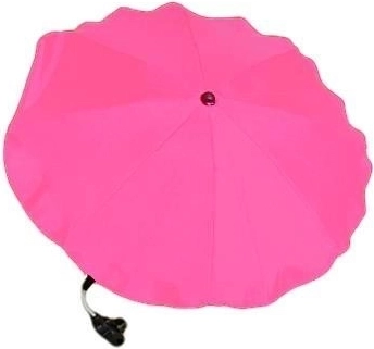 Pink stroller umbrella